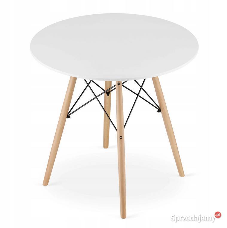 Zestaw Stół 80 2 Krzesła Skandynawski Styl DSW Choroszcz