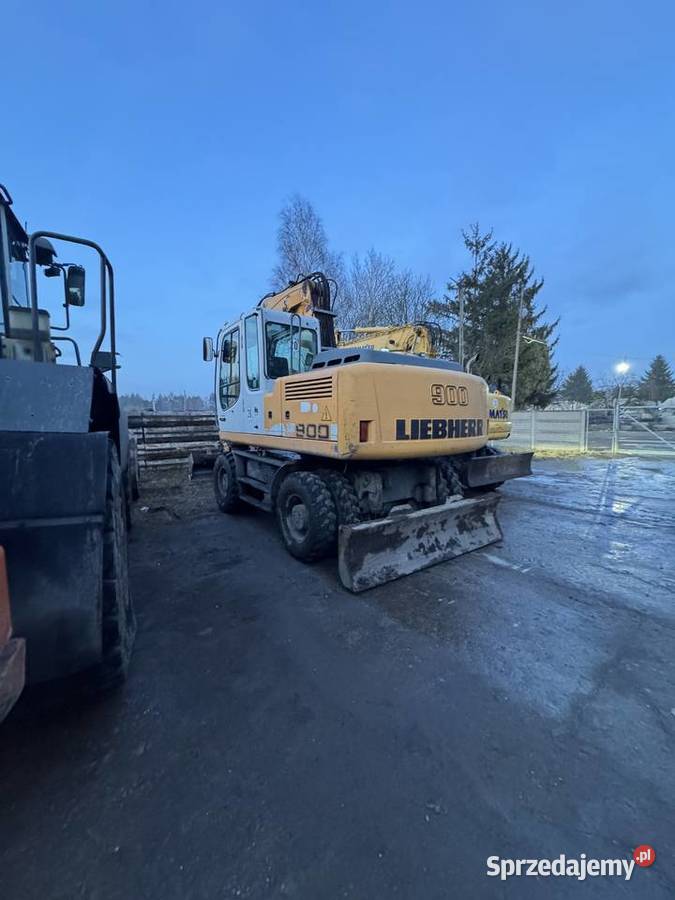 Koparka Liebher 900 kołowa 2007r sprzedam