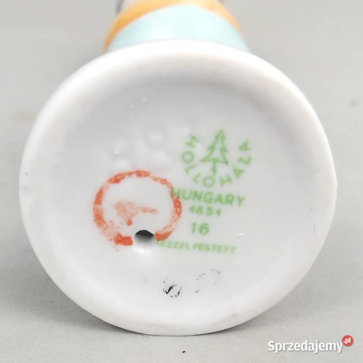 Chłopiec art deco Hollohaza Węgry lata 60te 125 Porcelana i szkło Warszawa