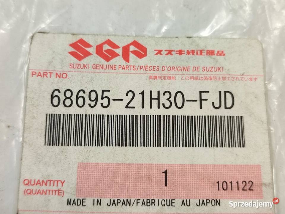 NAKLEJKA GSXR LEWY BOCZEK SUZUKI GSXR1000 0708 sprzedam
