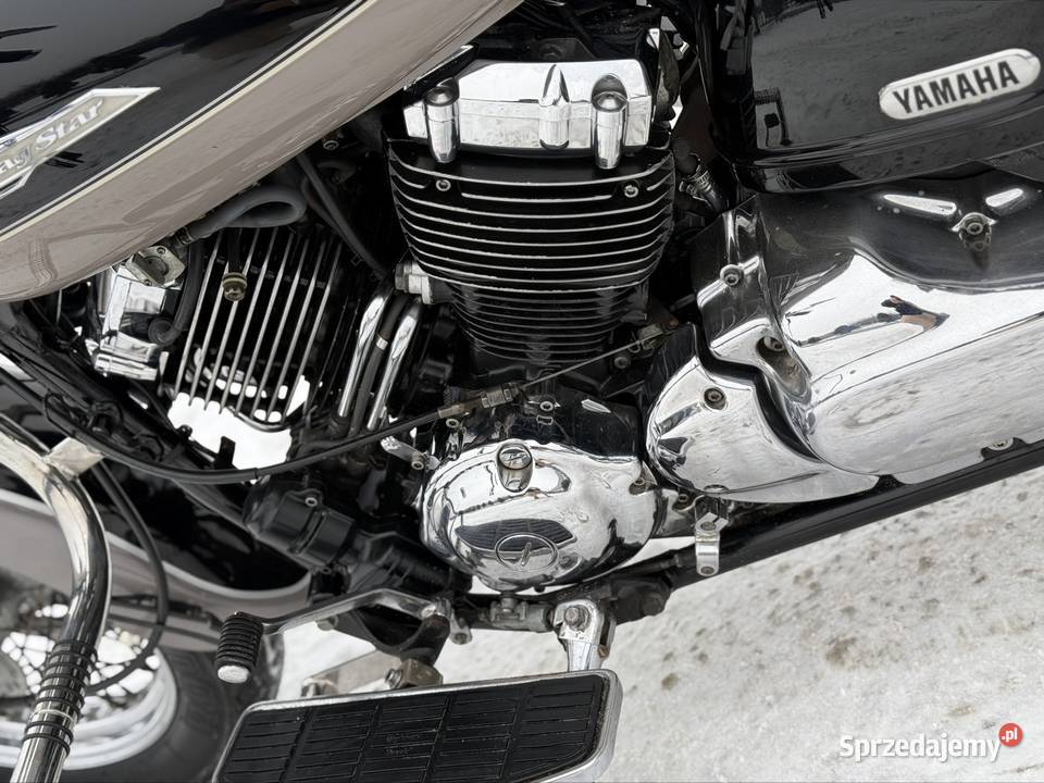 Yamaha Drag Star 650 Ładny stan Zarejestrowany metalic Motocykle, skutery, quady kujawsko-pomorskie Lubanie