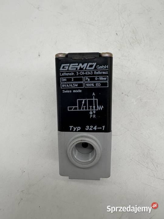 Gemu 0325 Elektrozawór mazowieckie Warszawa