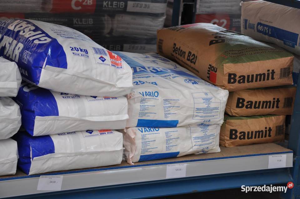 GIPS CERAMICZNY BUDOWLANY do Produkcji Katowice