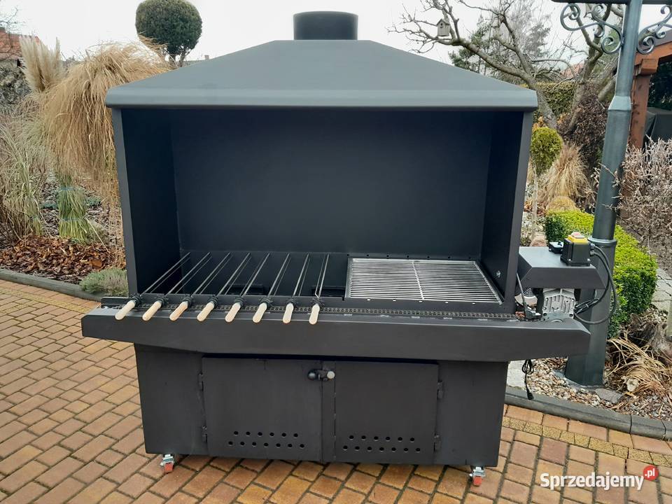 grill gastronomiczny cateringowy węglowy do Damasławek