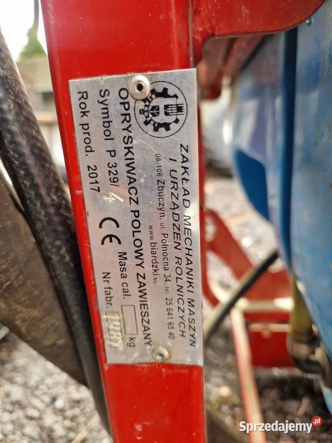 opryskiwacz beczka BIARDZKI Zbuczyn P3294 Zelów