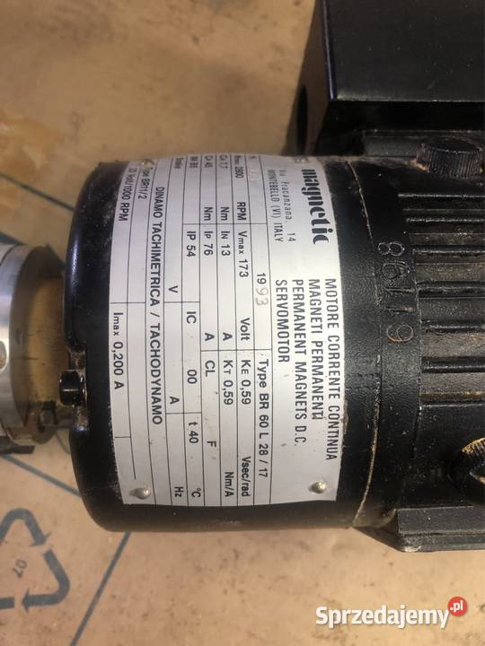 Serwomotor serwo z przekładnią i enkoderem małopolskie Nowe Brzesko
