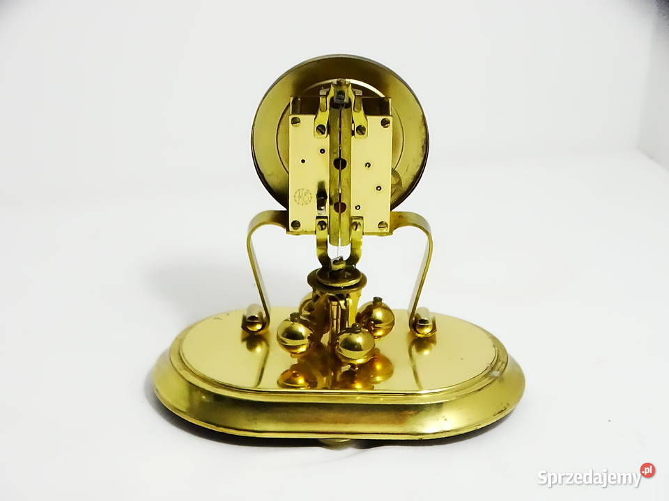 Niemiecki zegar mechaniczny rocznego torsyjny Biłgoraj