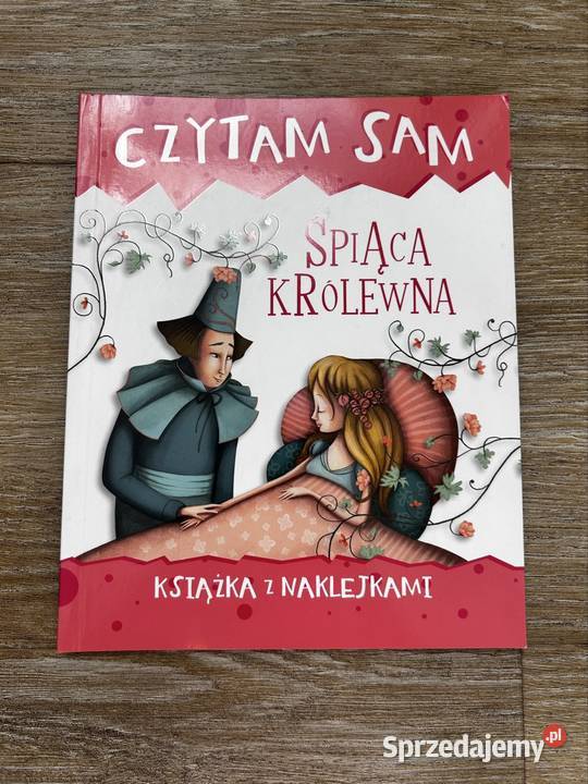 Śpiąca królewna czytam sam książka do nauki mazowieckie Wyszków