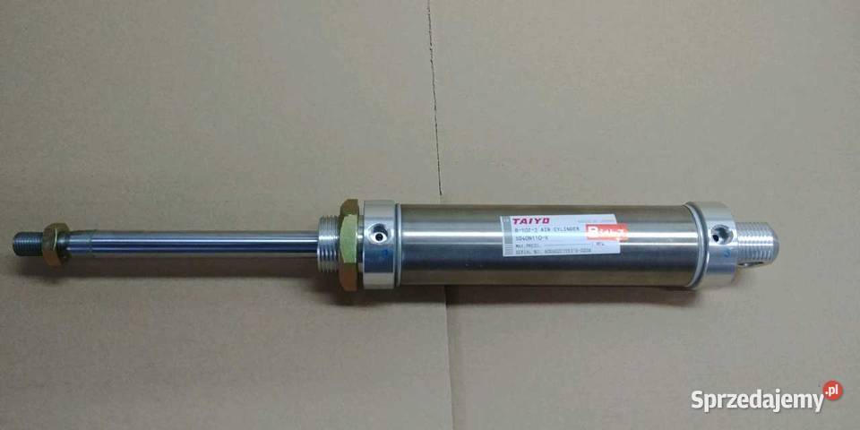 Siłownik pneumatyczny SMC z prowadzeniem wielkopolskie Poznań sprzedam