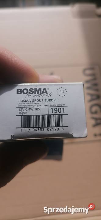 Żarówki podświetlania pokręteł mercedes w201 12v uniwersalne Łatanice