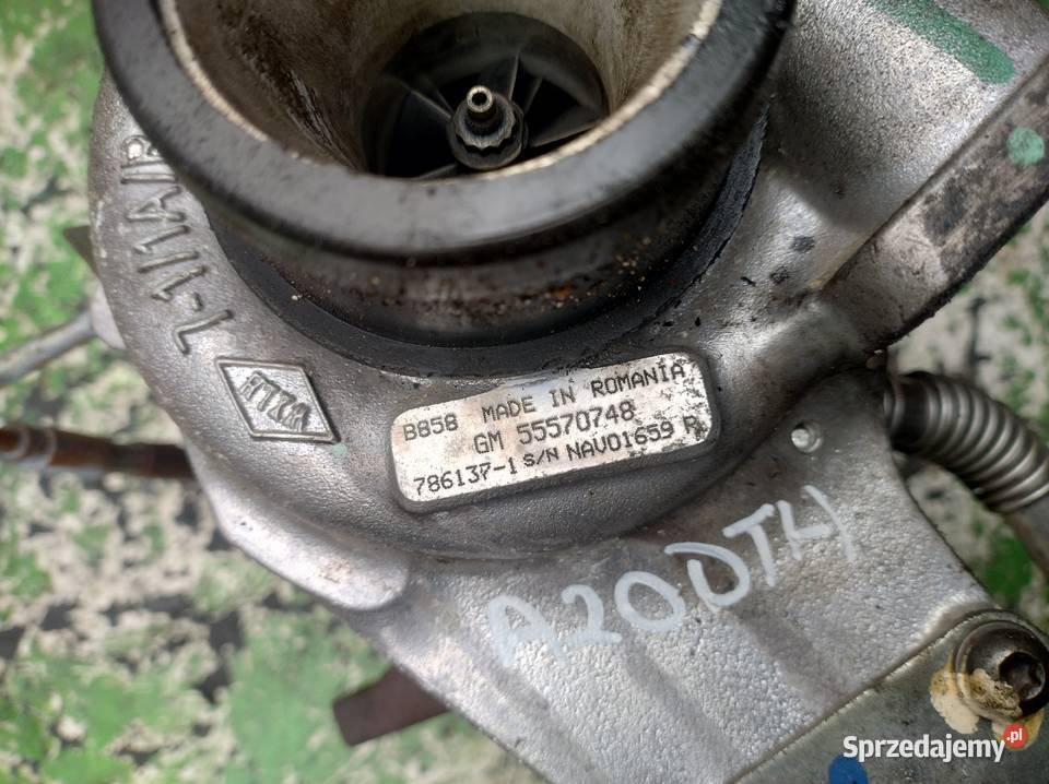 OPEL ASTRA INSIGNIA ZAFIRA 20CDTI turbosprężarka Kielce