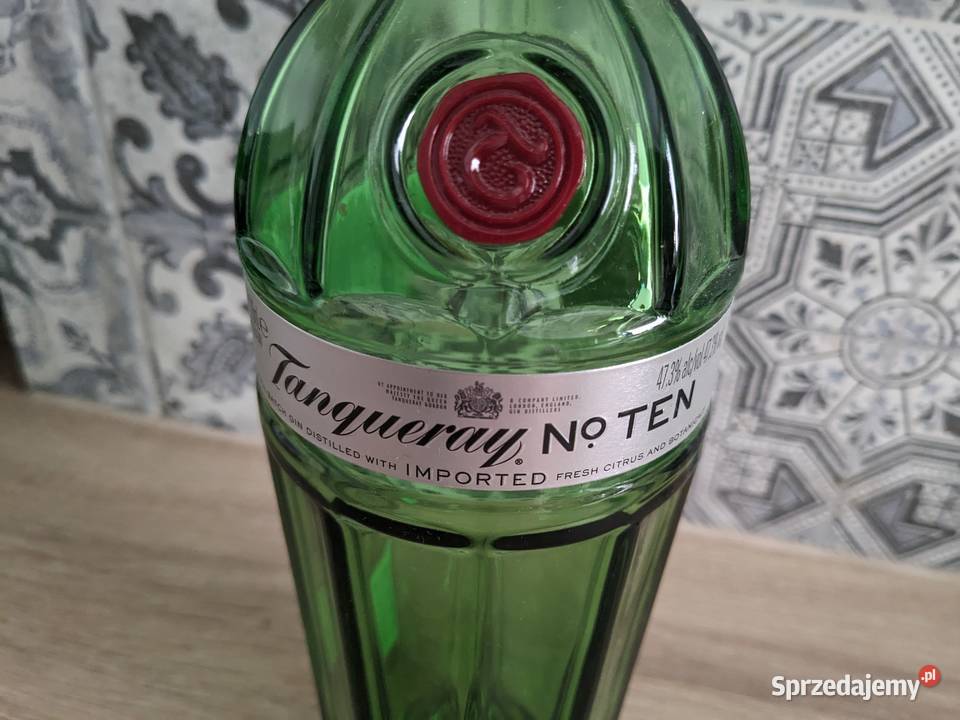 Gin Tanqueray 07l PUSTA kolekcjonerska real foto Warszawa