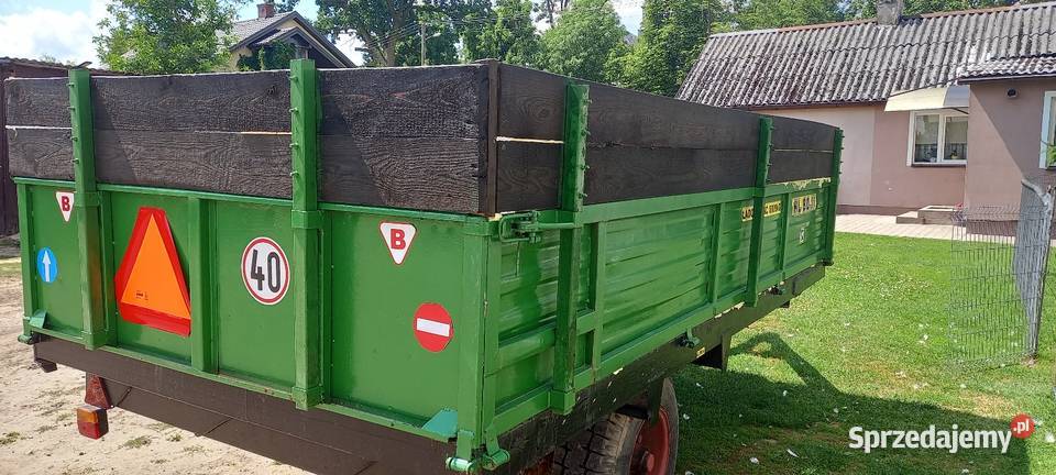 Przyczepa sztywna Przyczepy rolnicze Przybyszewo