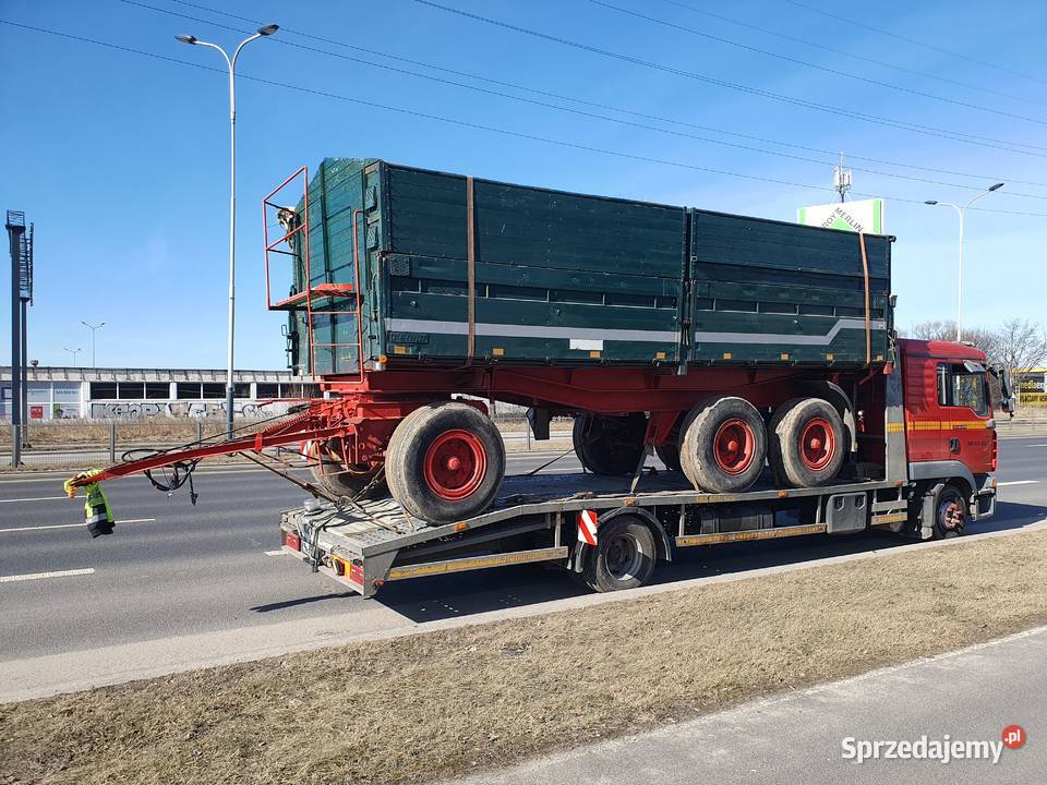 Transport Maszyn Budowlanych Ciągników Wózków Łódź