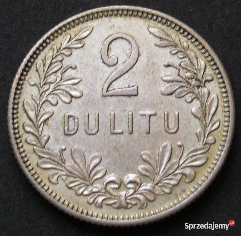Litwa 2 lity 1925 SREBRO Numizmatyka Łódź sprzedam