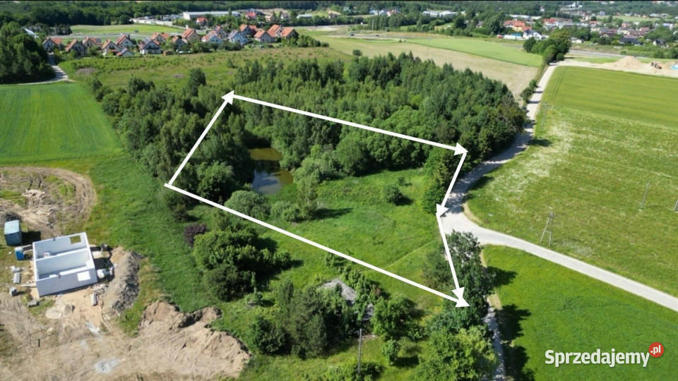 Piękna działka pod siedlisko Gdańsku Glincz