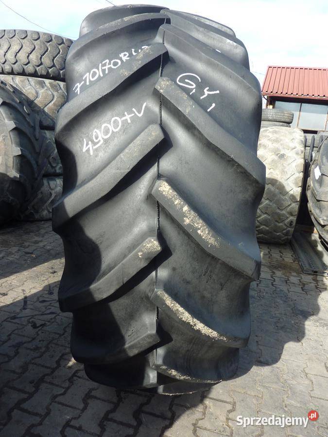 2x Opona używana rolnicza 71070R42 GOODYEAR 70 podlaskie Zaścianki