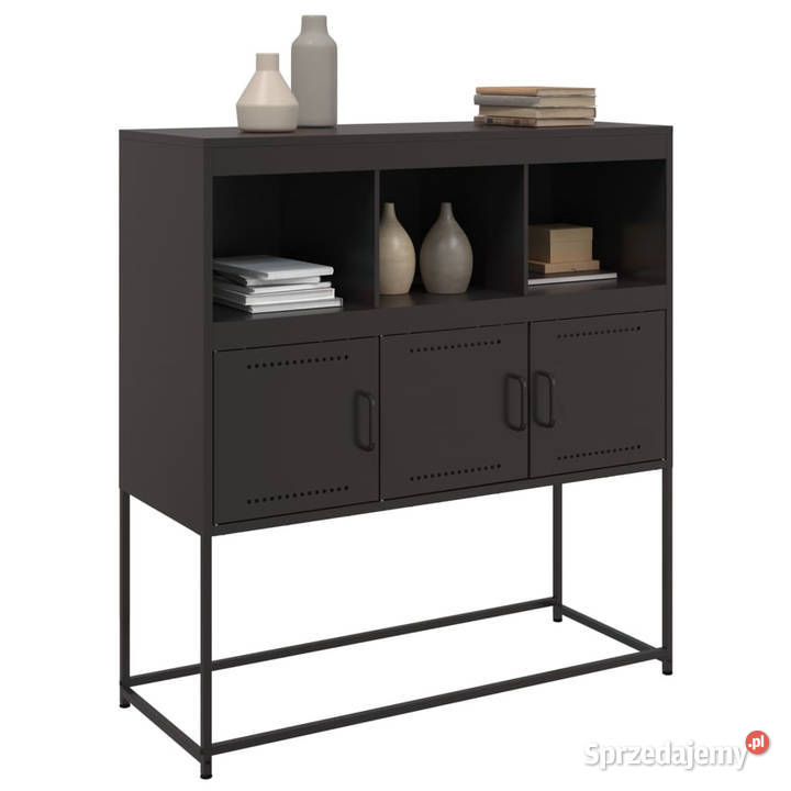 Szafka czarna 1005x39x107 stal WM846590 Warszawa
