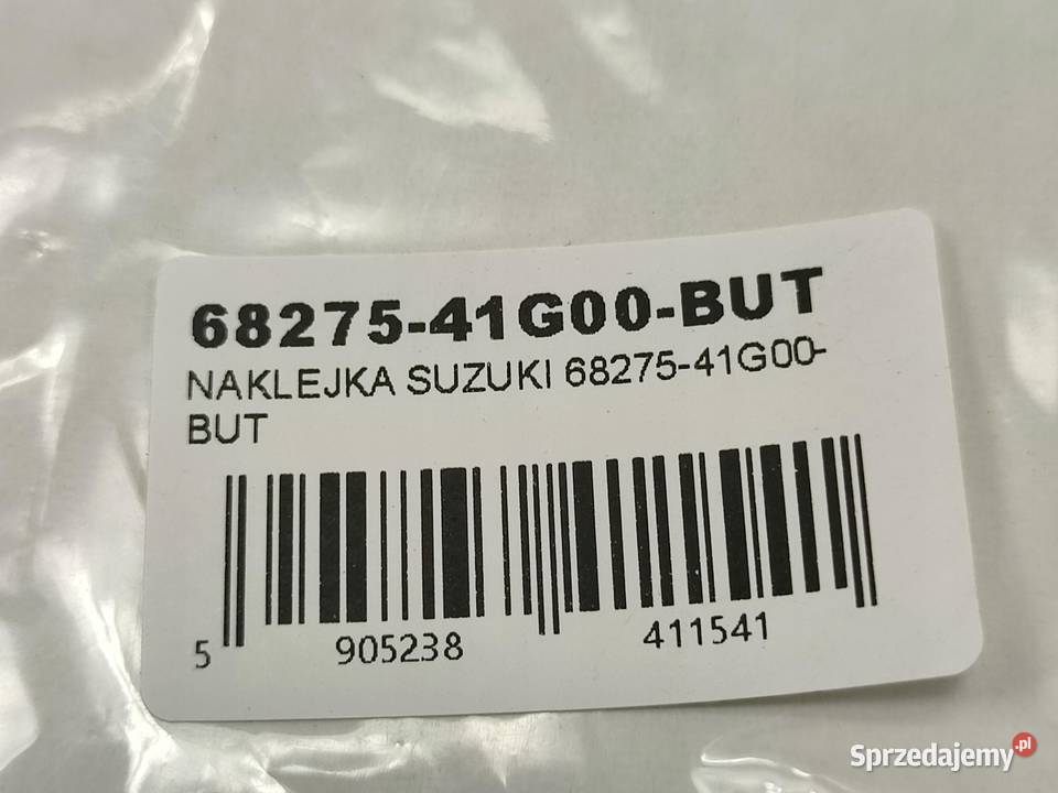 NAKLEJKA NA CZACHĘ SUZUKI GSXR1000 2005 BLUE lubelskie
