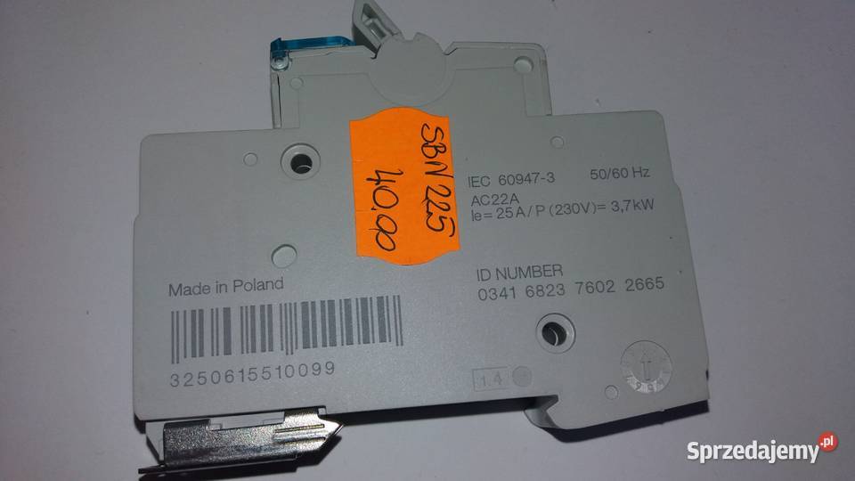 Rozłącznik modułowy SBN225 2P 25A HAGER Elektryka i akcesoria mazowieckie Wyszków