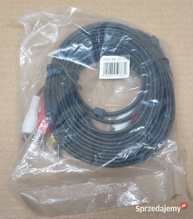 50383 GOOBAY KABEL PRZEDŁUŻACZ CHINCH 3X RCA NA sprzedam