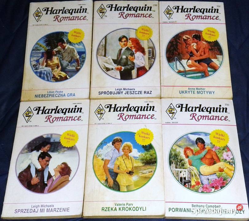 Harlequin Książki romanse 27 części lubelskie