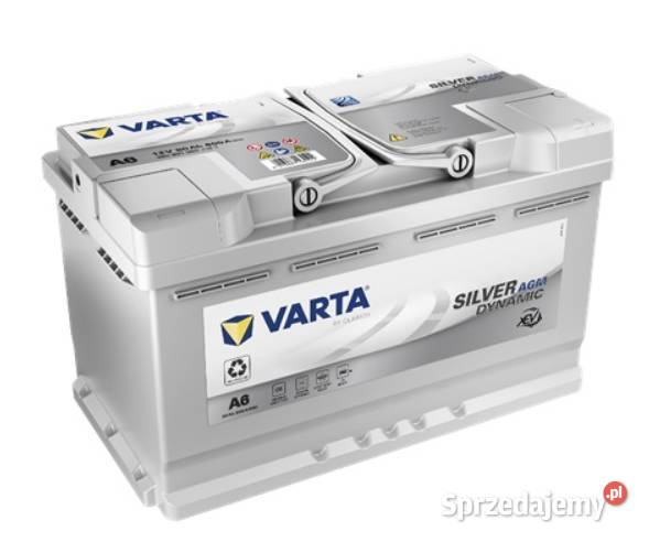 Akumulator 80Ah 800A VARTA Silver Dynamic A6 osobowe Poznań