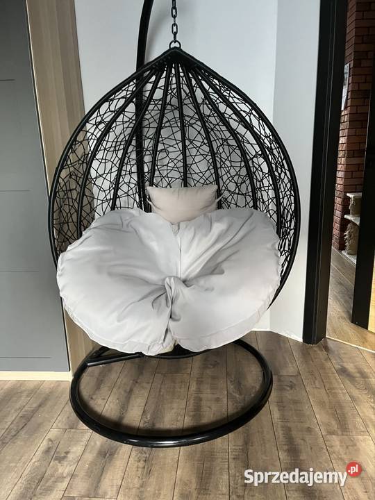 Fotel wiszący ogrodowy huśtawka