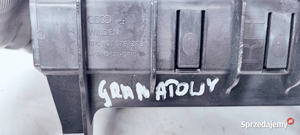 SCHOWEK FOTELA PRAWY AUDI A3 8P 8P0881578 osobowe Przystajń