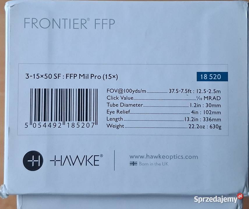 Luneta Hawke Frontier 315x50 ffp Warszawa