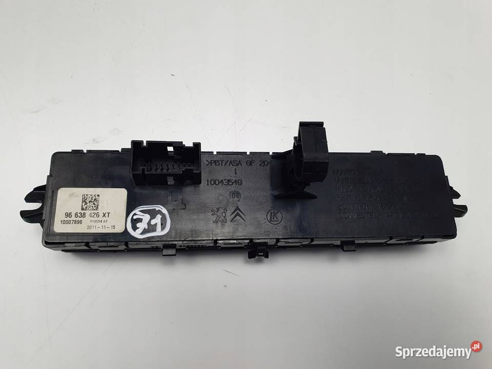 PANEL STEROWANIA PRZEŁĄCZNIKAMI Peugeot 5008 I Chełm