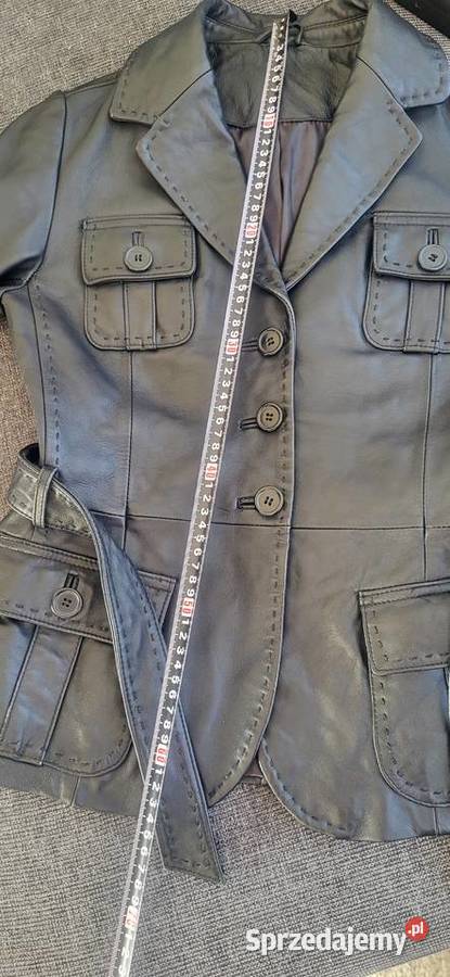 Kurtka stylowa naturalna skora r S Rozmiar 36(S) Szczecin
