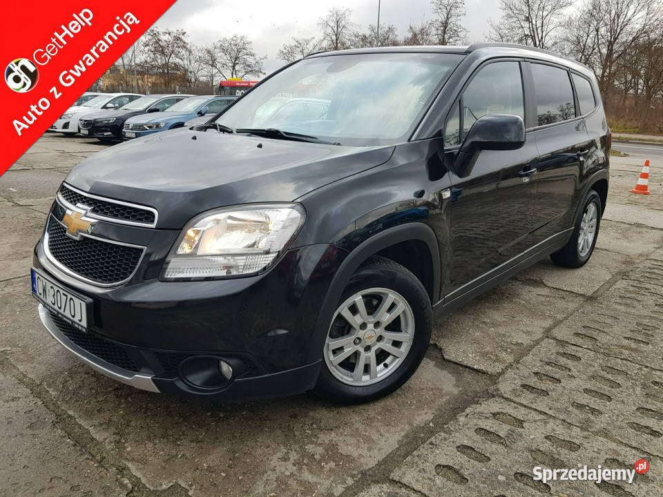 Chevrolet Orlando 18 Benzyna Klimatronik 7 osób światła przeciwmgielne Włocławek