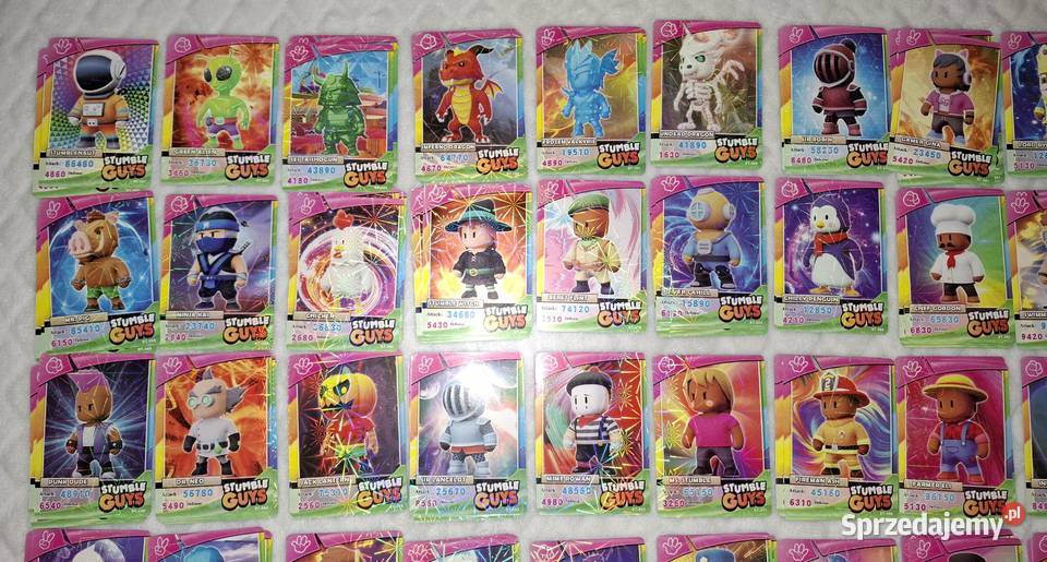 Karty kolekcjonerskie Stumble Guys 1 Zabawka Czeladź