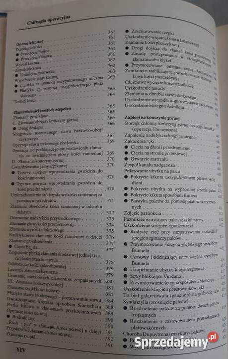 Tom 1 Chirurgia operacyjna atlas zabiegów Kremer Kielce