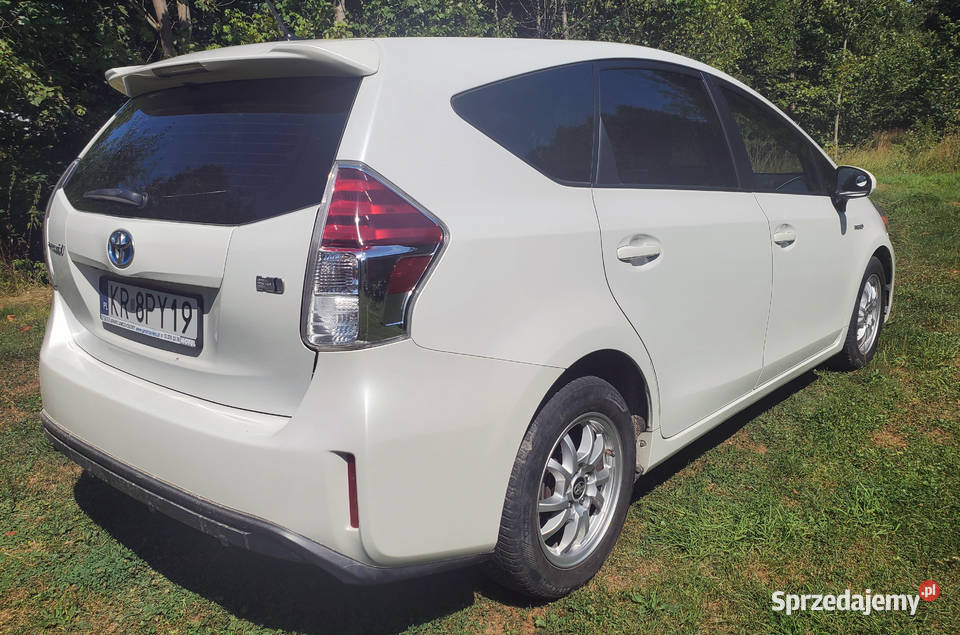 Toyota Prius 2015 Biała Perła 18 Hybrda hybryda śląskie Ślemień