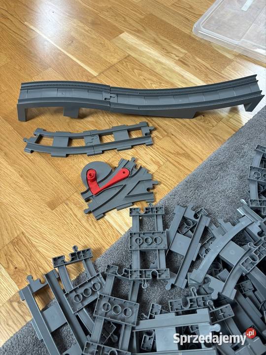 LEGO Duplo tory kolejowe ogromny zestaw Katowice sprzedam