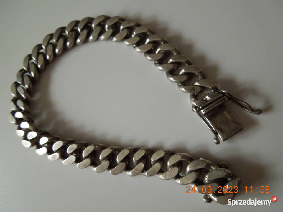 bransoletka meska srebrna Częstochowa