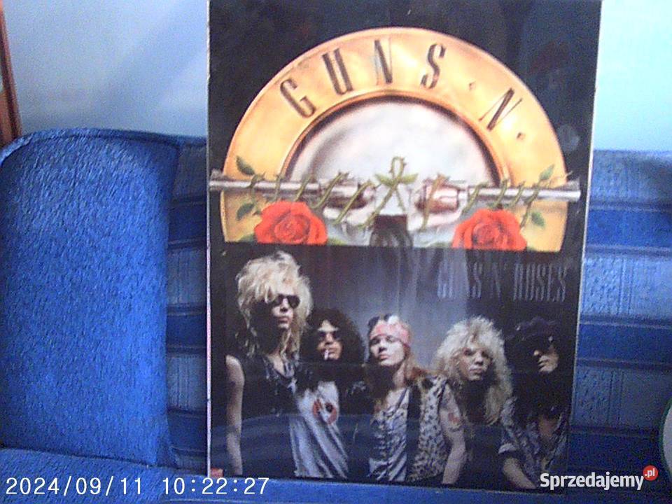 Guns N Roses LOGO Plakat 60x80 plakat członków Warszawa