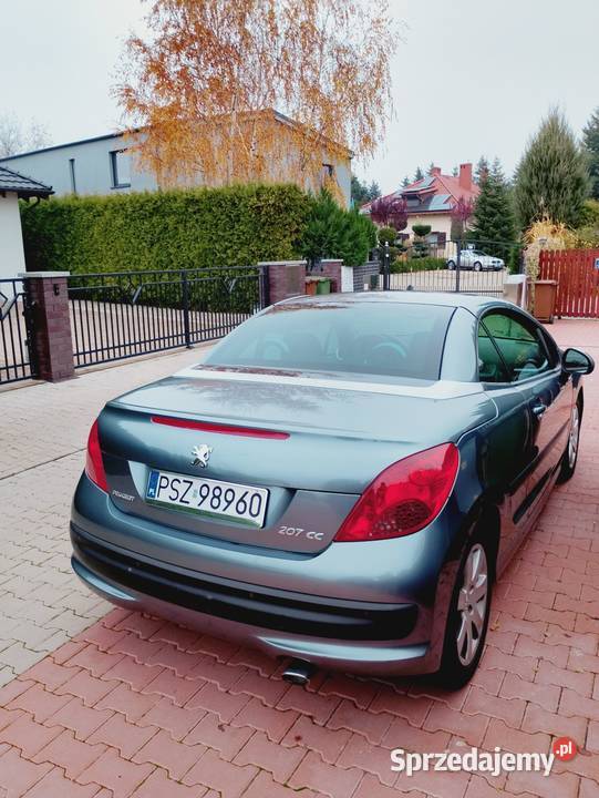 Peugeot 207 CC 16 HDI nowy rozrząd 109KM wielkopolskie Leszno