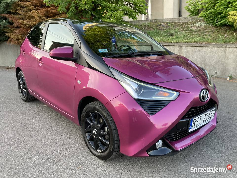 Toyota Aygo Selection XCITE Magenta 2018 r MP3 Kraków