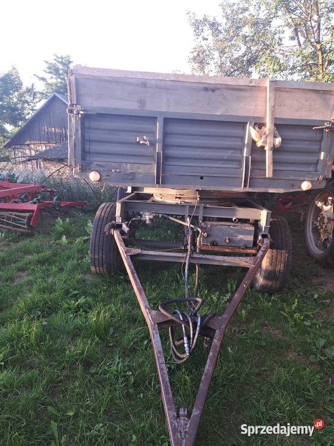 Sprzedam autosan d47 3 strony wywrot Przyczepy rolnicze
