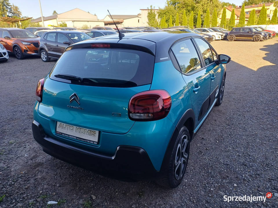Citroen C3 AUTOMAT FullLED Navi Tablet wspomaganie kierownicy Chrzanów
