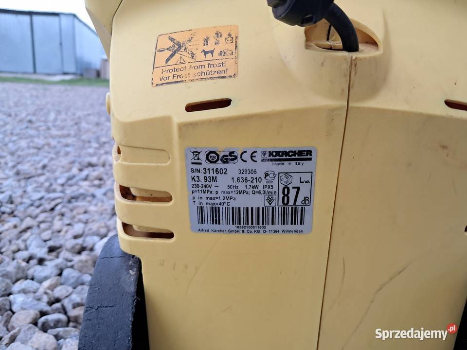 Myjka wysoko cisnieniowa Karcher K393M Chełm