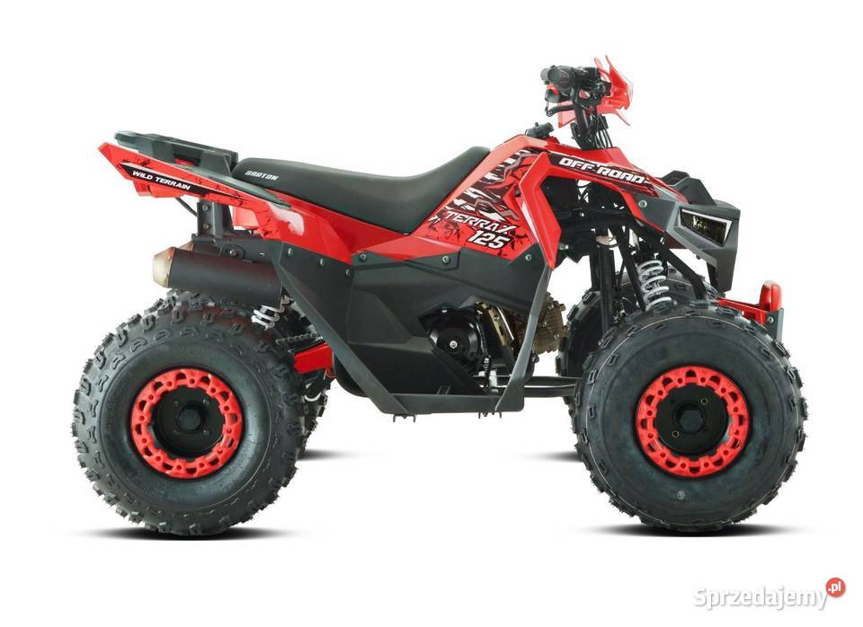 Quad Barton Terrax 125 Nowy Salon Gwarancja nieuszkodzony Motoryzacja Tułowice