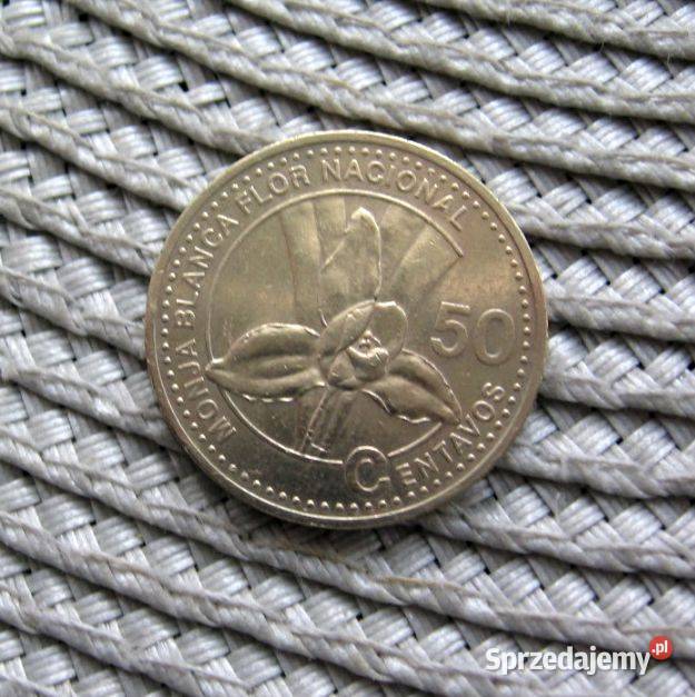 Gwatemala 50 Centavo 2007r Kalisz