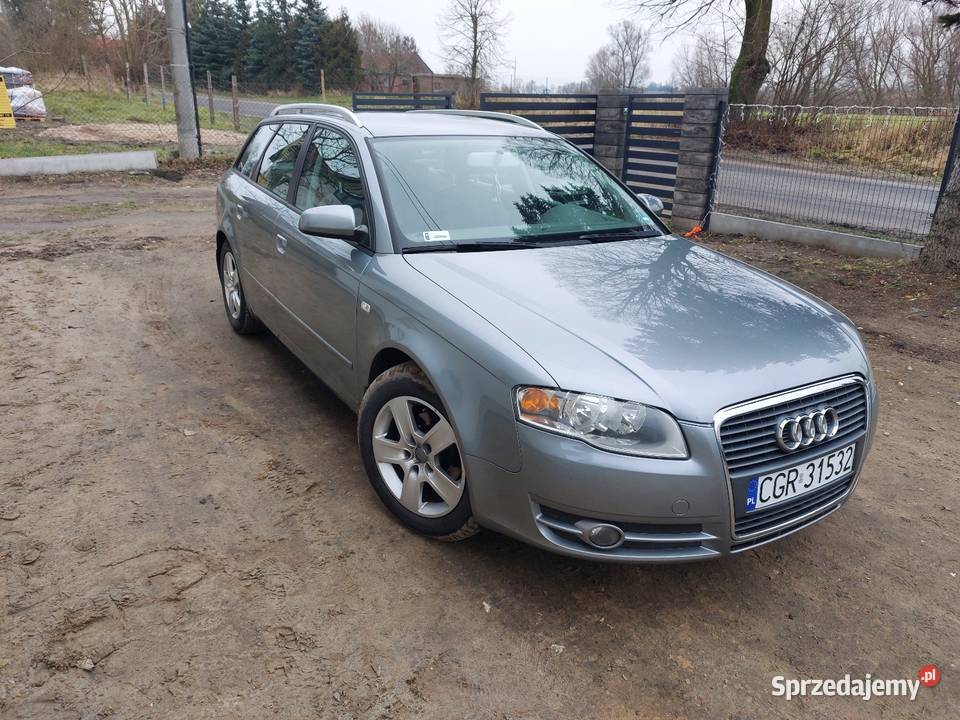 Audi a4 b7 16mpi osoba prywatna kurtyny powietrzne Grudziądz