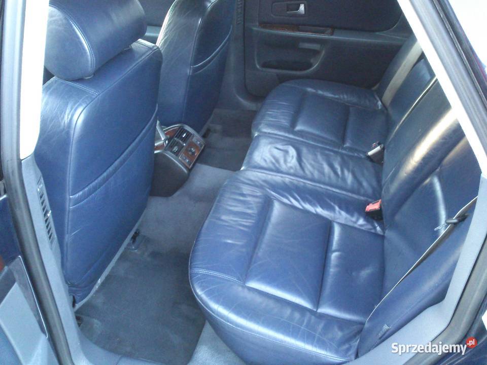 niebieskie fotele recaro audi a8 d2 25tdi Wyposażenie wnętrza Wałbrzych sprzedam