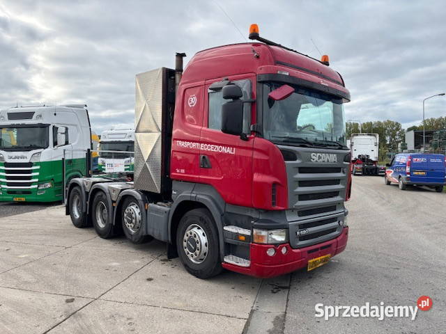 Ciagnik 160 tonowy ciagnik 8x4 Scania Warszawa