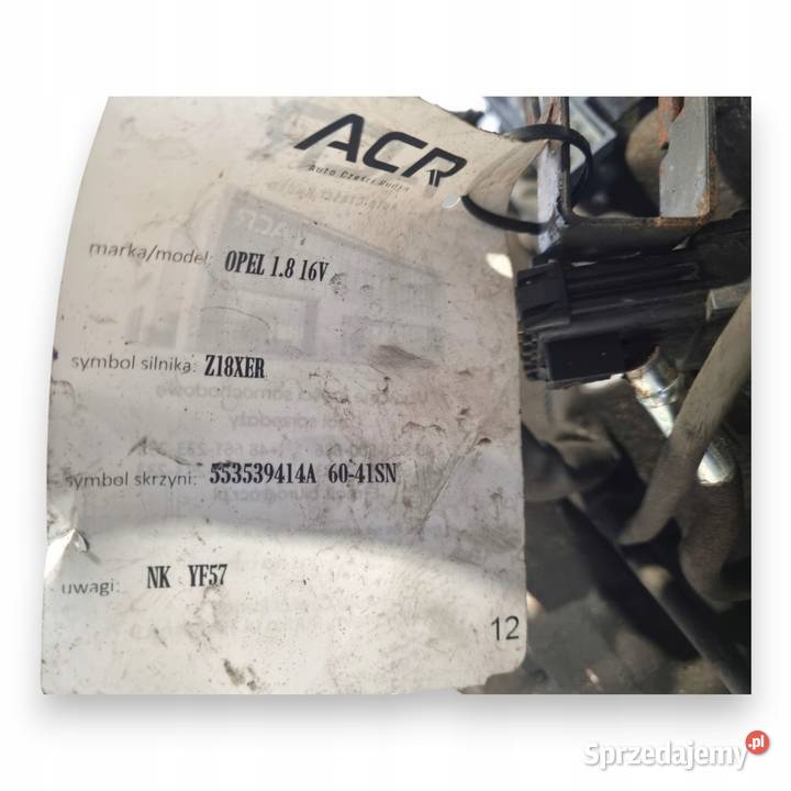SKRZYNIA BIEGÓW 55353941A Opel Vectra C Signum Chełm